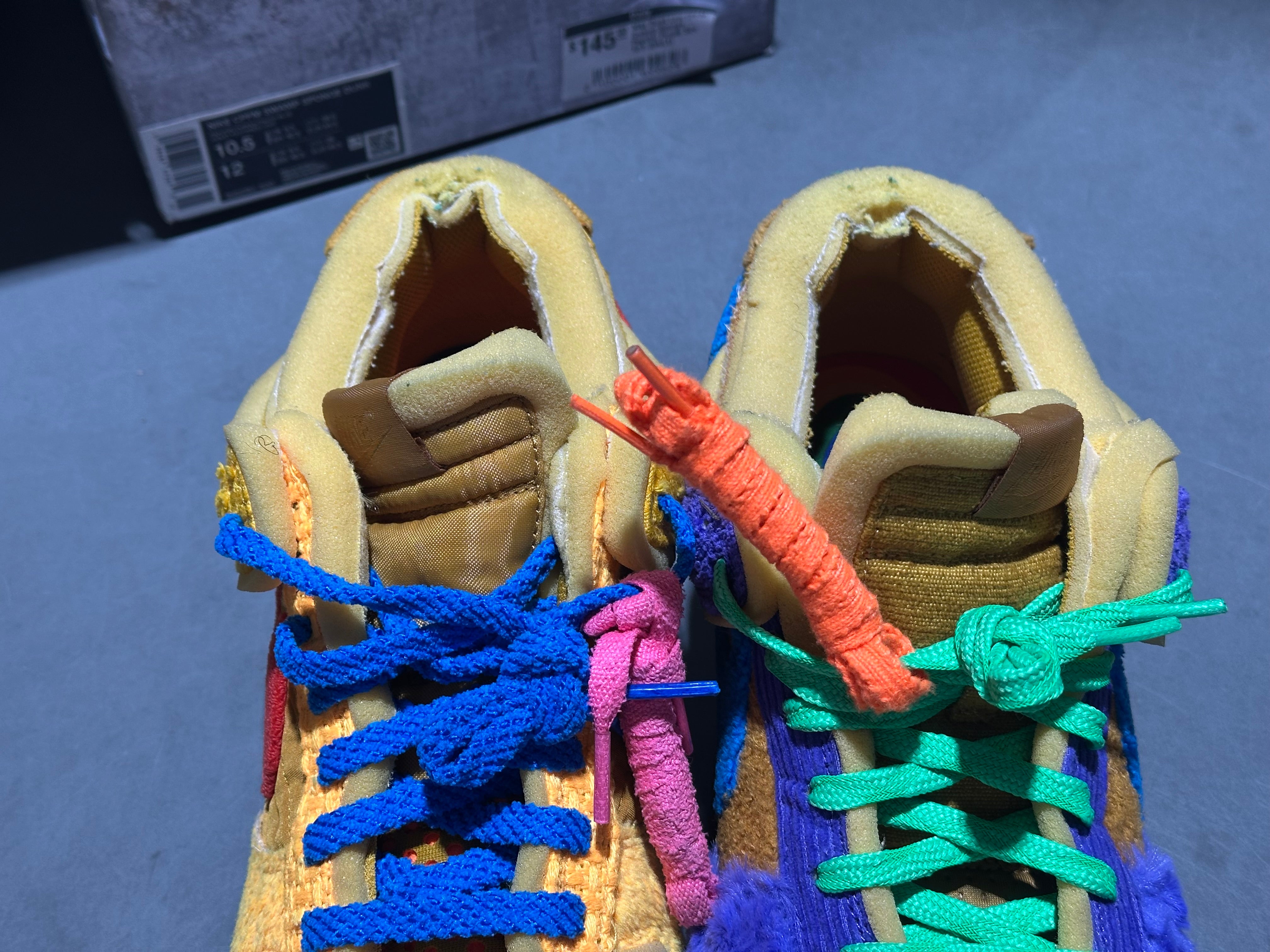 Nike Dunk Low CPFM Swamp Sponge - Psychic Purple Size 10.5