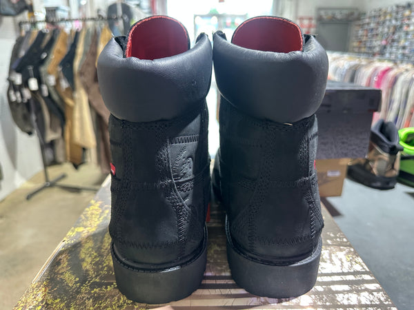 Timberland x Supreme Patchwork Premium Mid Lace WP Boot - Black Size 9
