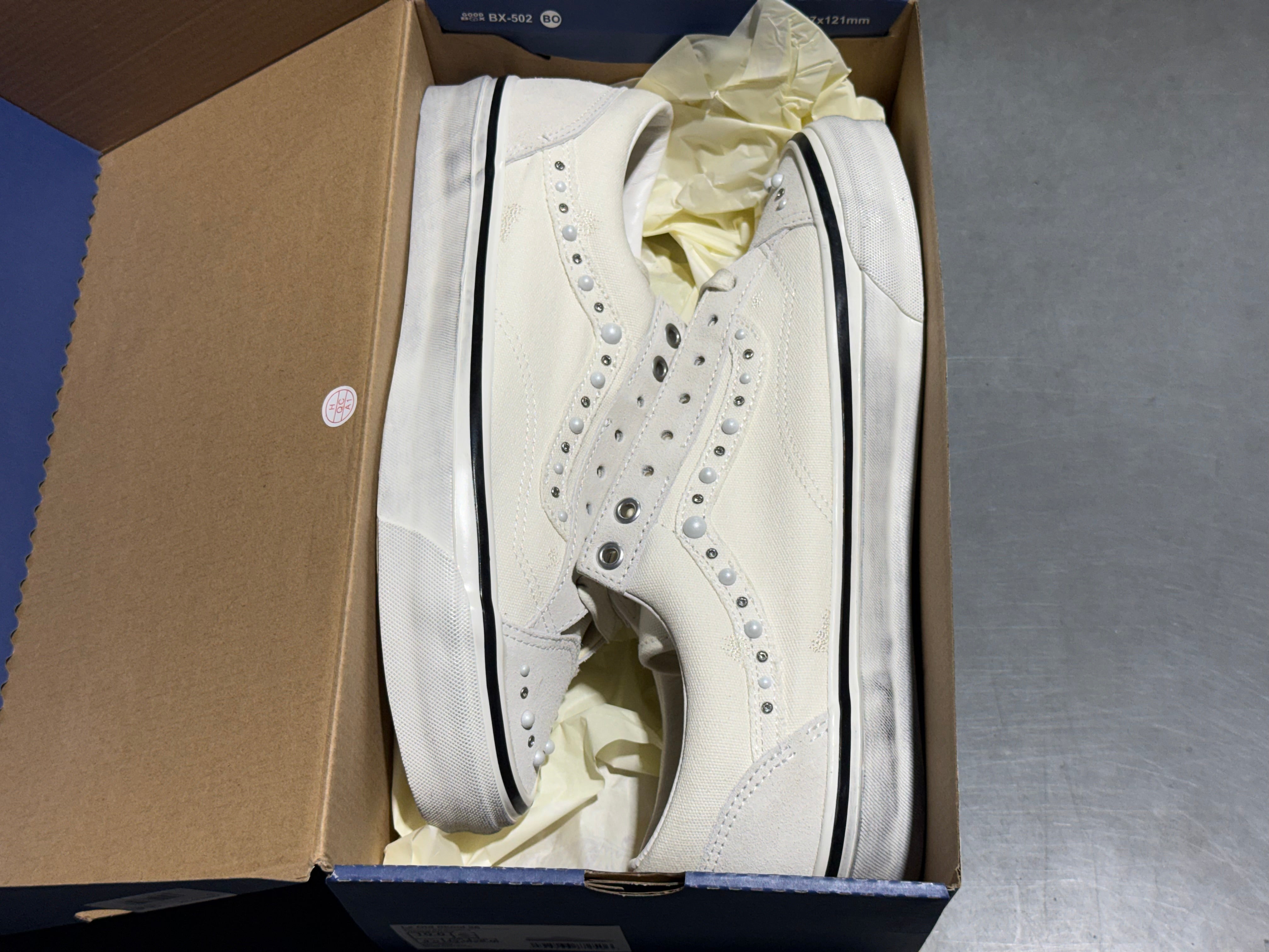 Vans OTW Old Skool 36 Pearlized Pack - Marshmallow Size 10