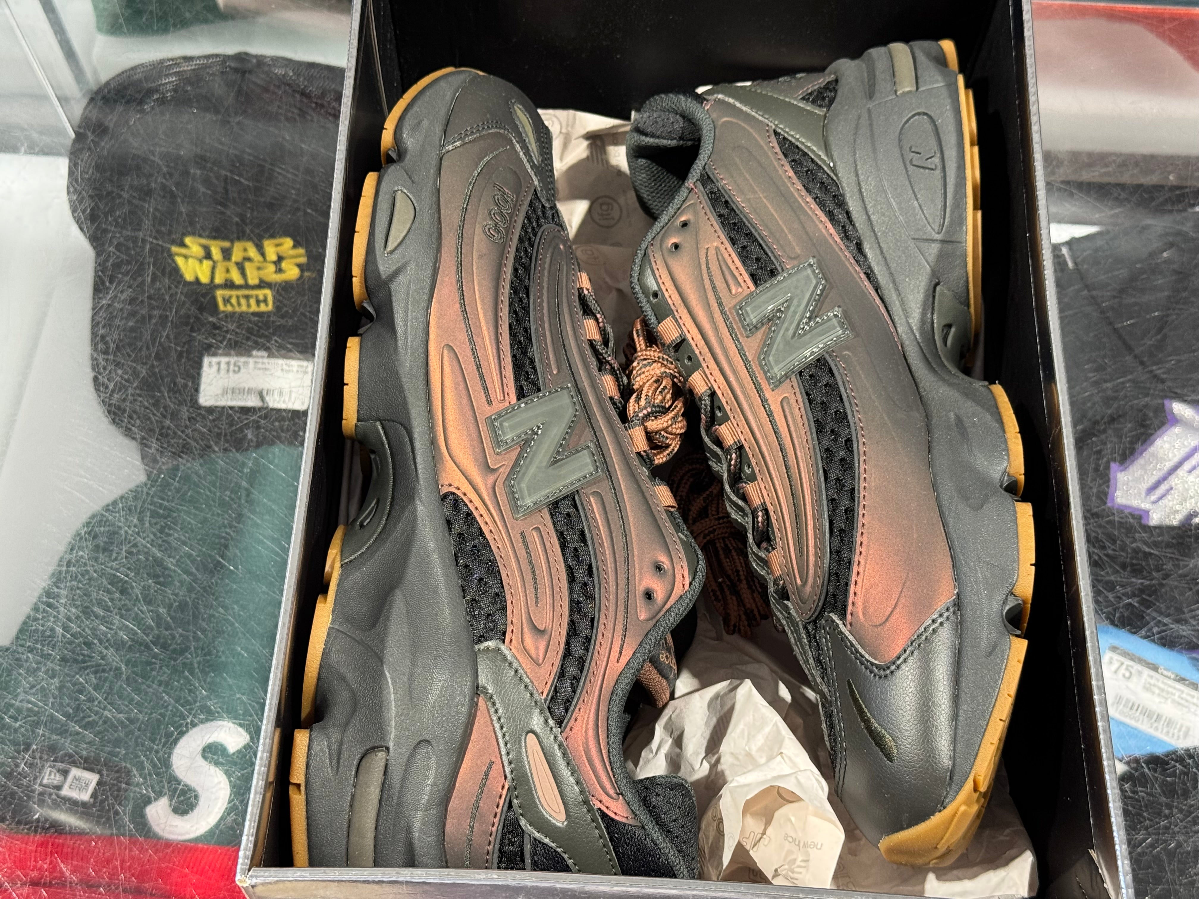 New Balance x Joe Fresh Goods 1000 - WTWP Black Ice Size 13