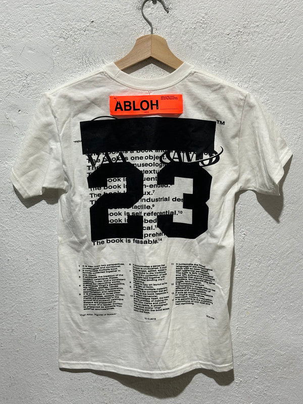 NEW Virgil Abloh x MCA Pyrex Team Tee - White Size XS