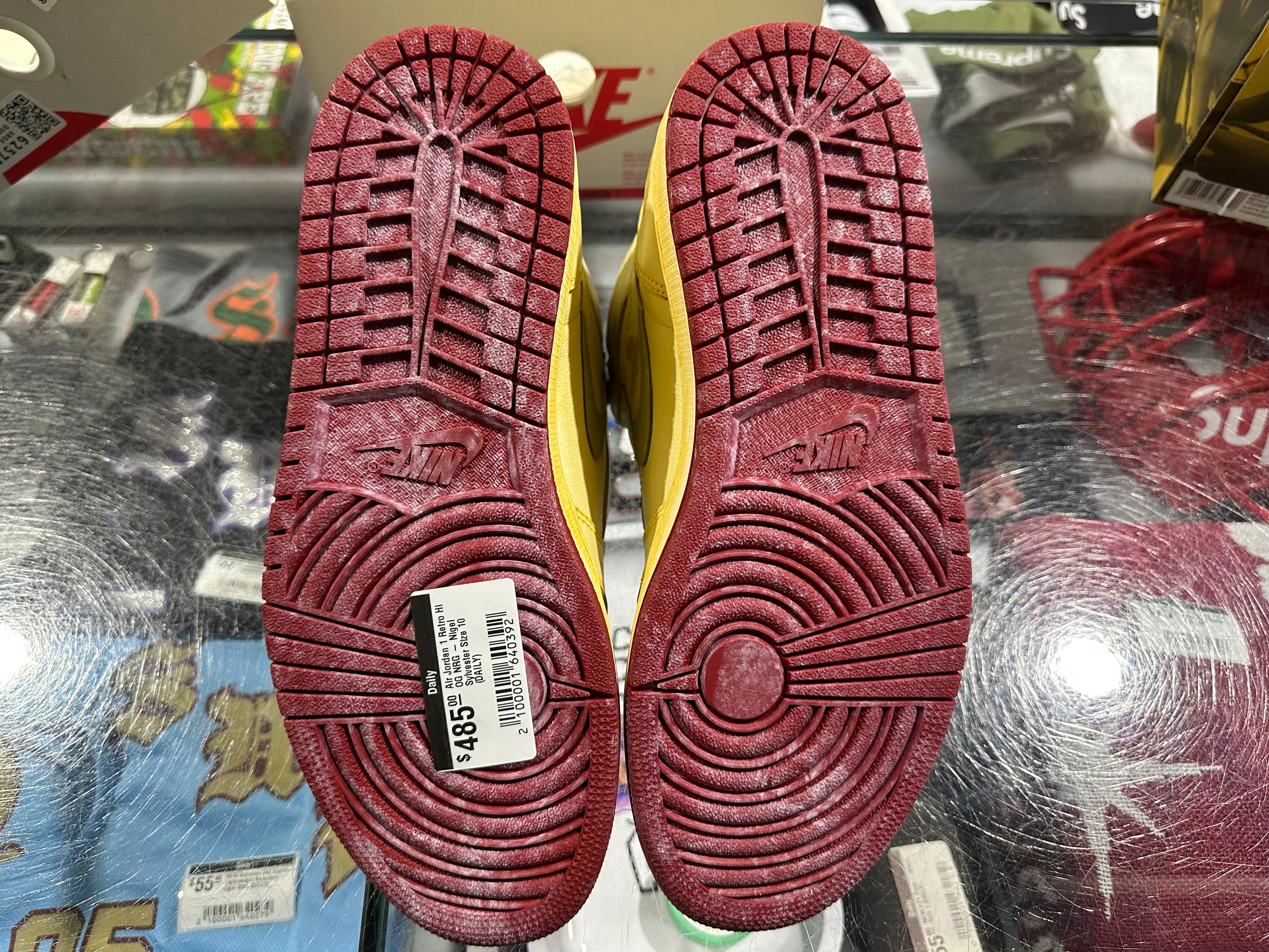 Air Jordan 1 Retro Hi OG NRG - Nigel Sylvester Size 10