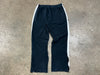USED Polo Ralph Lauren Side Zip Sweatpants - Black/White Size Large