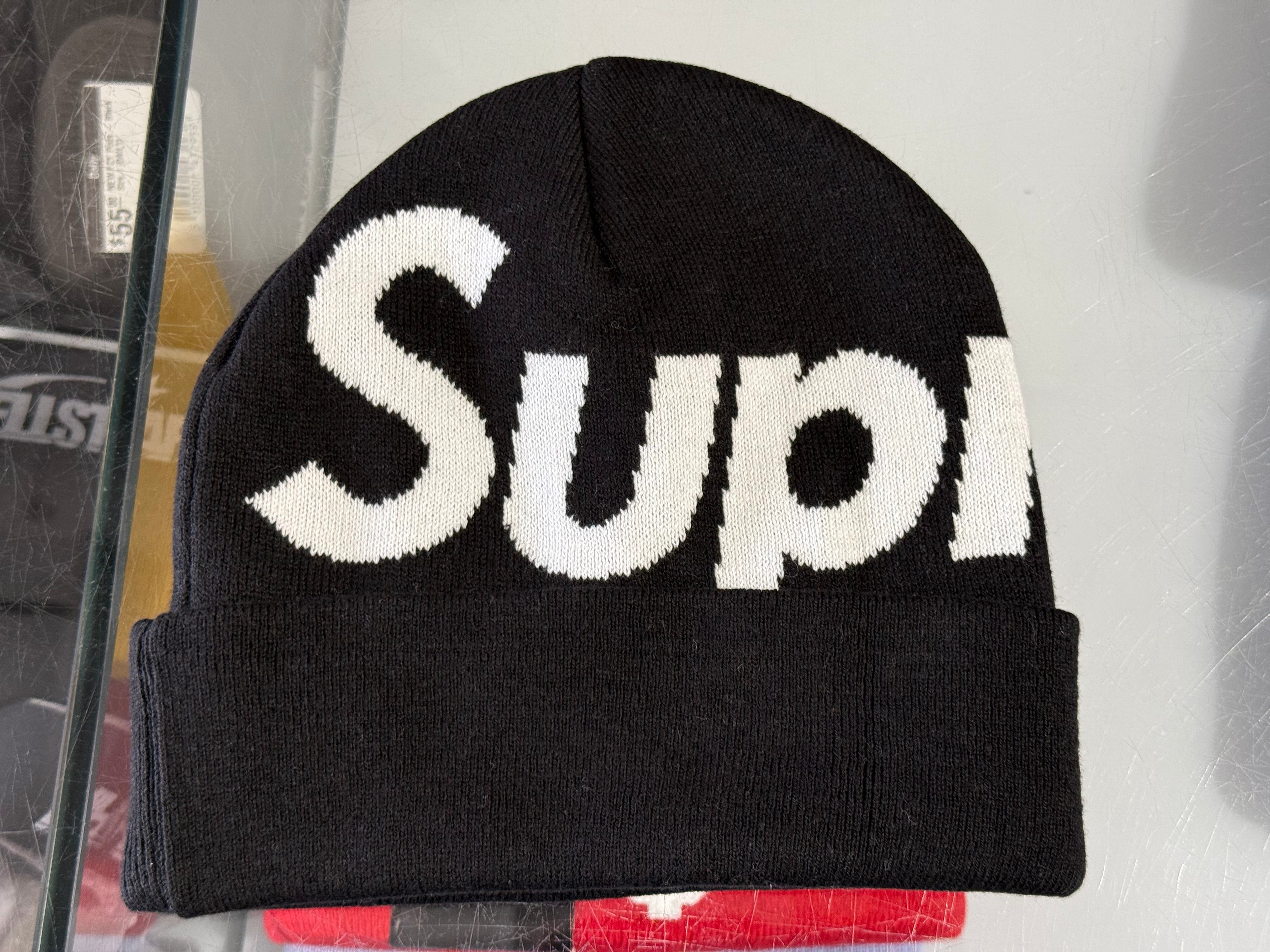 NEW Supreme Big Logo Beanie