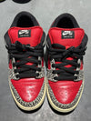 Nike SB Dunk Low - Supreme Red Cement 2012 Size 8
