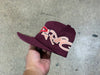 NEW DURAGS 180 Degrees Snapback Hat - Red Wine