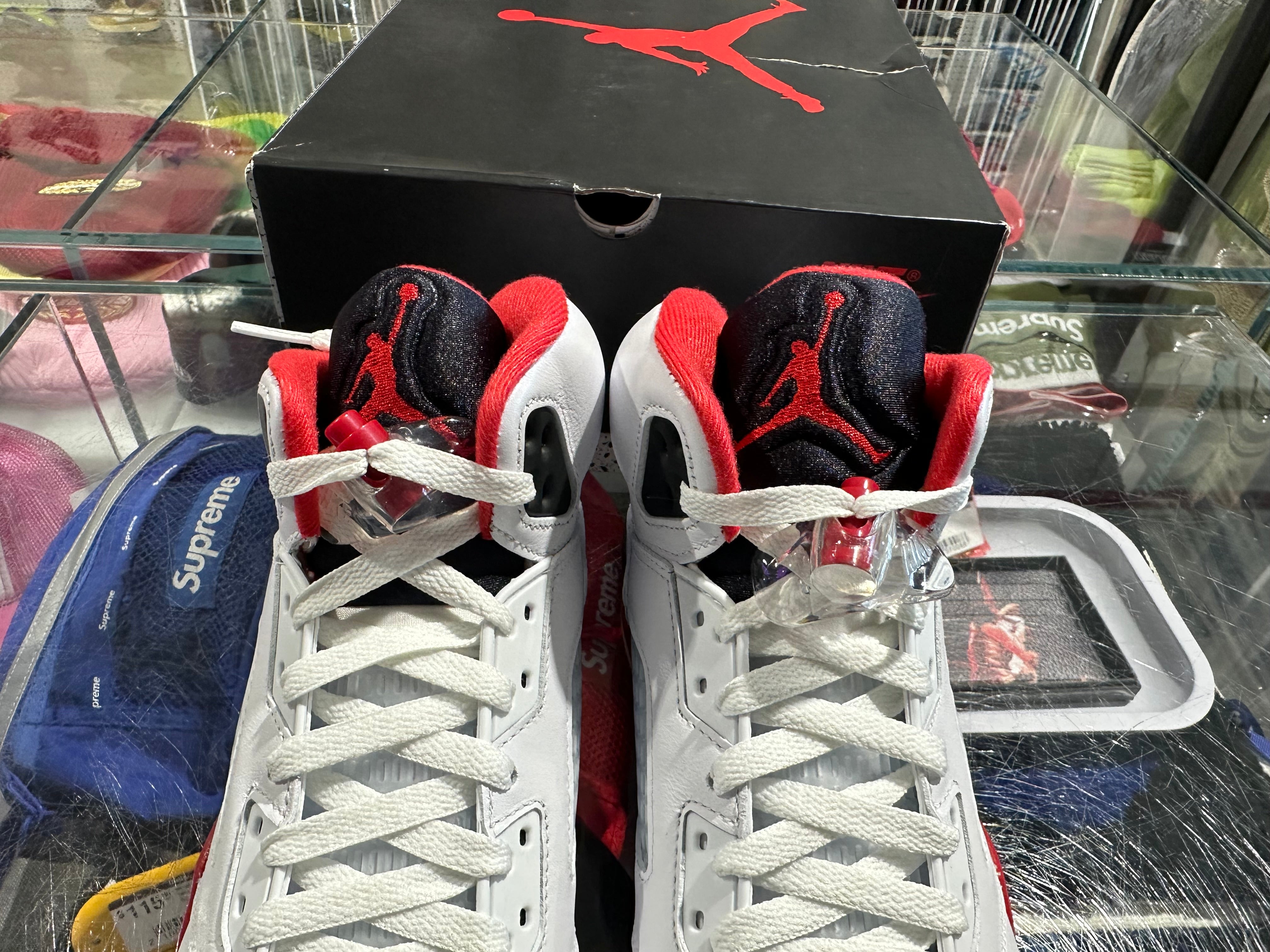 Air Jordan 5 Retro OG - Fire Red Black Tongue 2025 Size 9