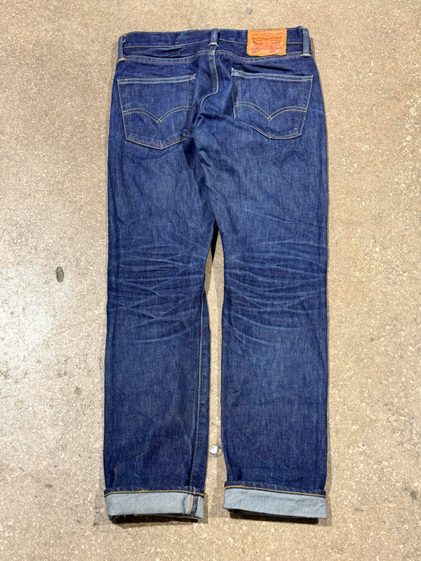 2010s Levis White Oak Cone Made In USA Selvage 511 Denim - Indigo Blue 31W/32L