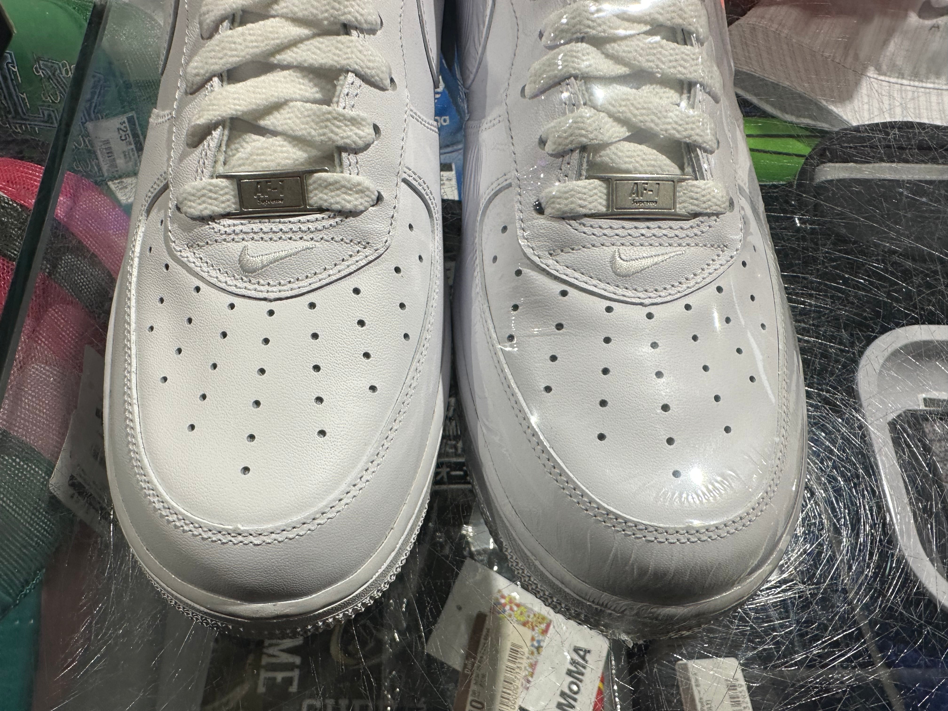Nike Air Force 1 Low / Supreme - White Size 11.5
