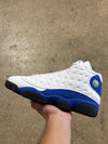 Air Jordan 13 Retro - White Hyper Royal Black Size 10