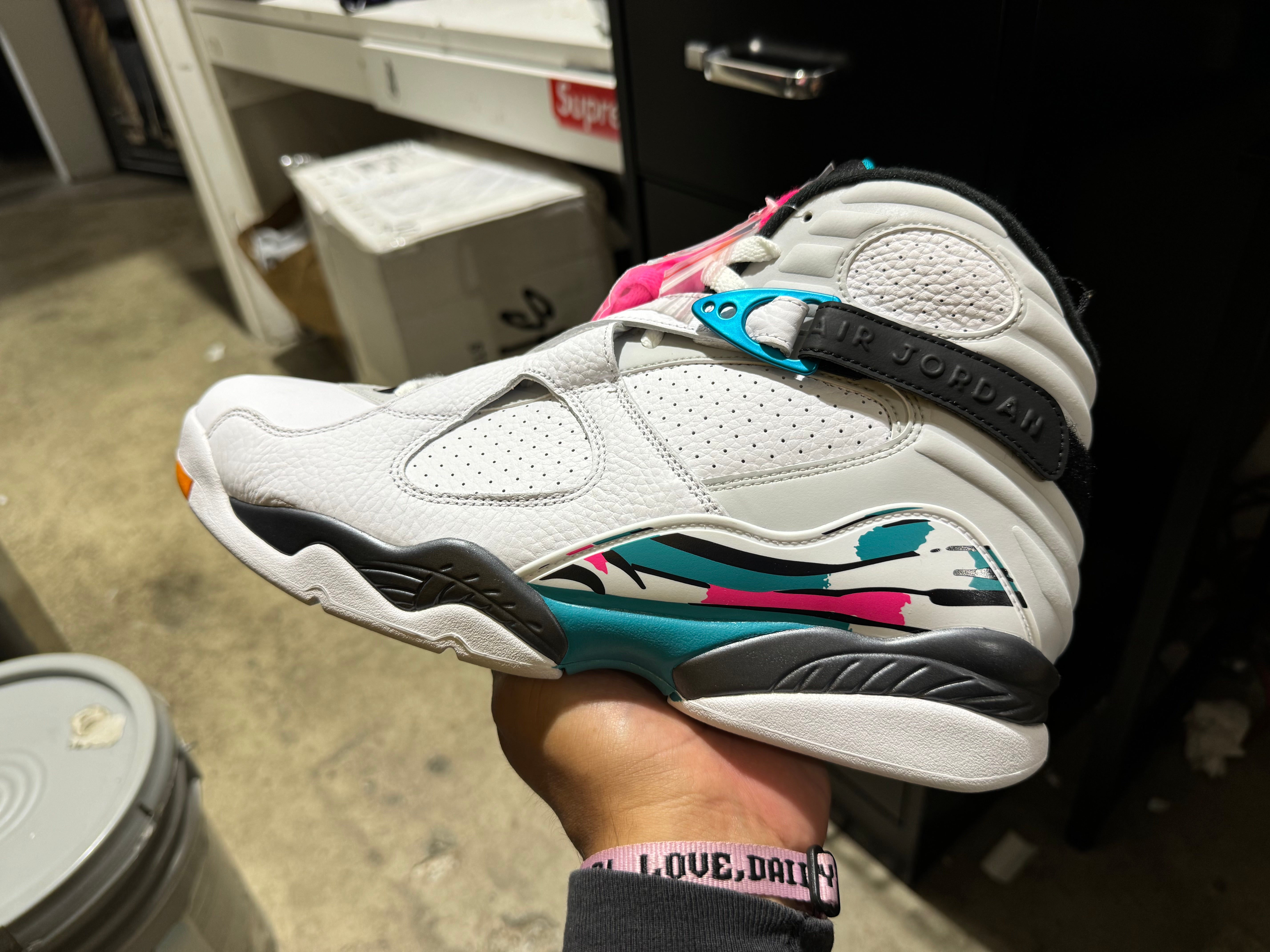 Air Jordan 8 Retro - South Beach Size 12