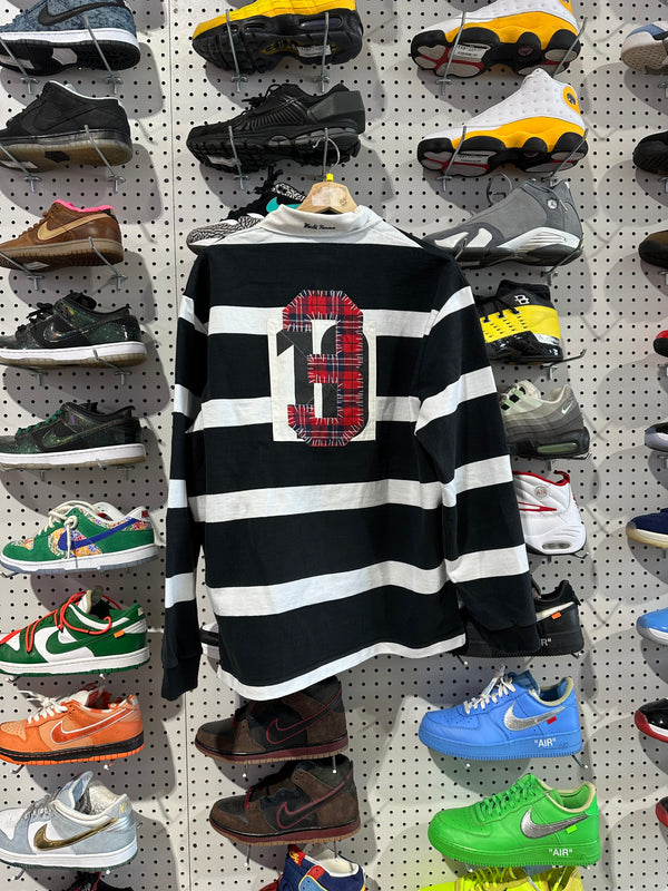 NEW Supreme Double Applique Rugby - Black Size Medium