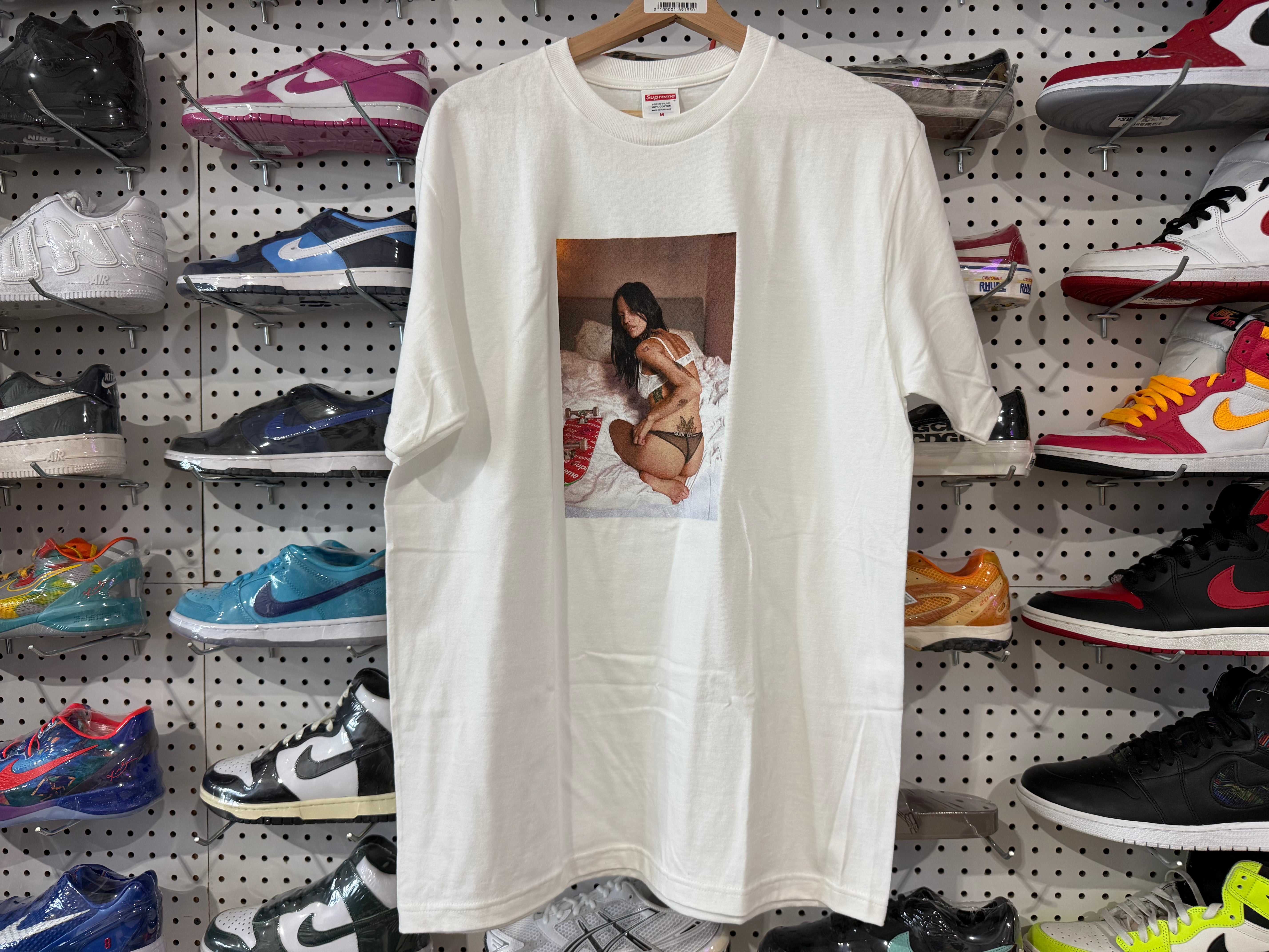 NEW Supreme Larry Clark Neighbor Tee - White Size Medium