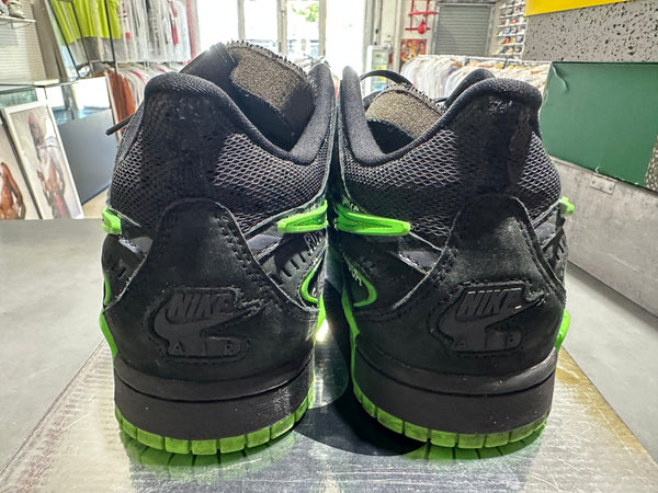 Nike Air Rubber Dunk / Off White - Black/Green Strike Size 10