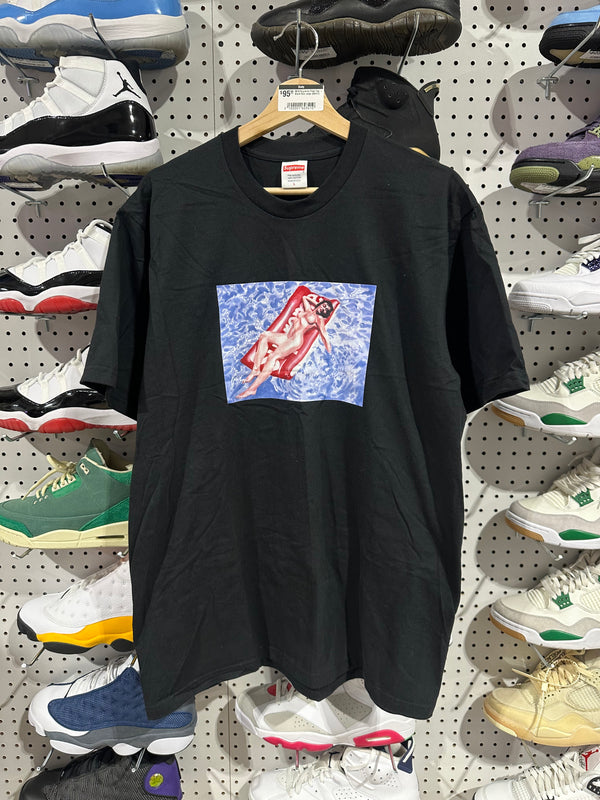 NEW Supreme Float Tee - Black Size Large