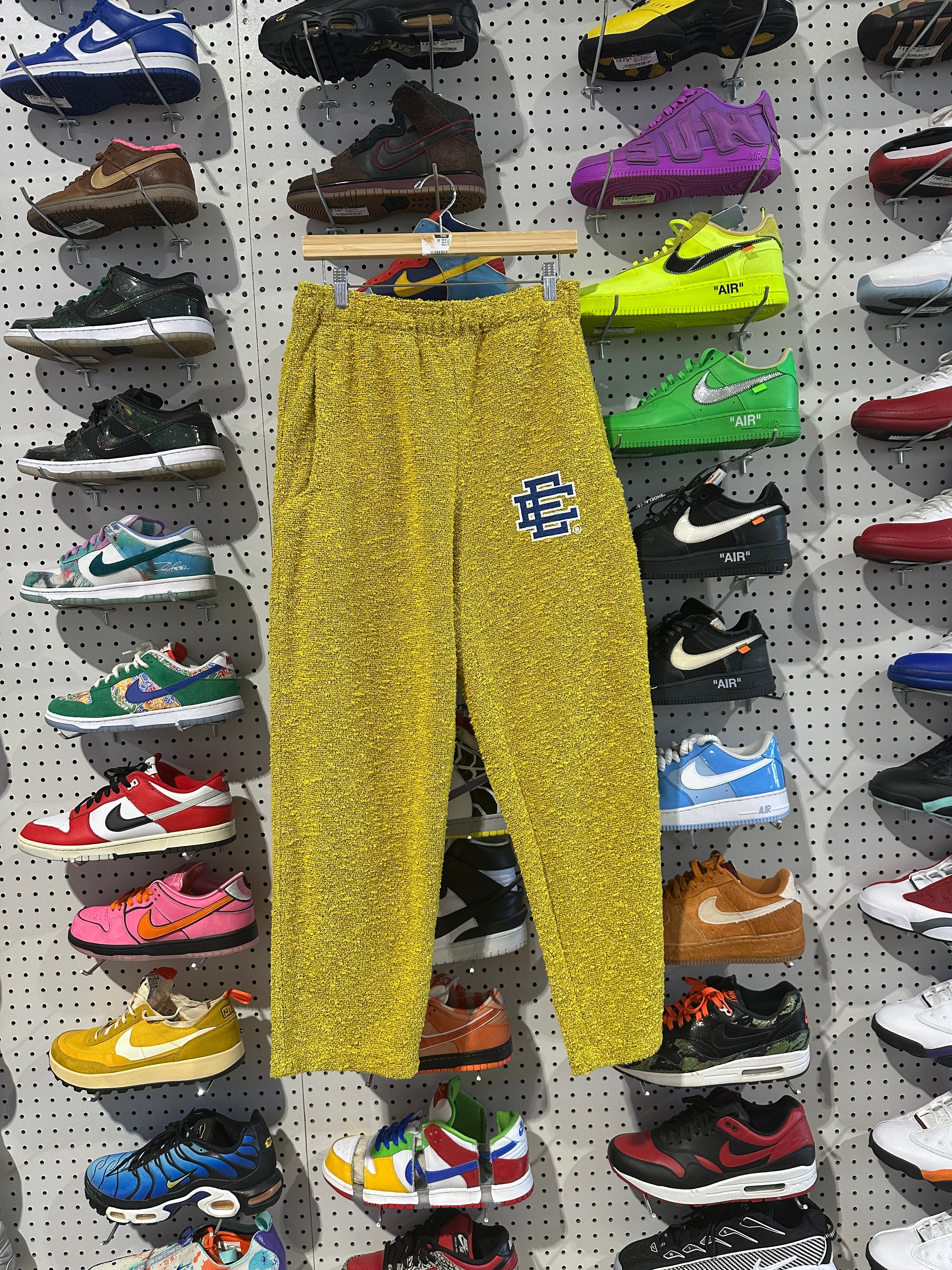 NEW Eric Emanuel Pants - Yellow Size Large