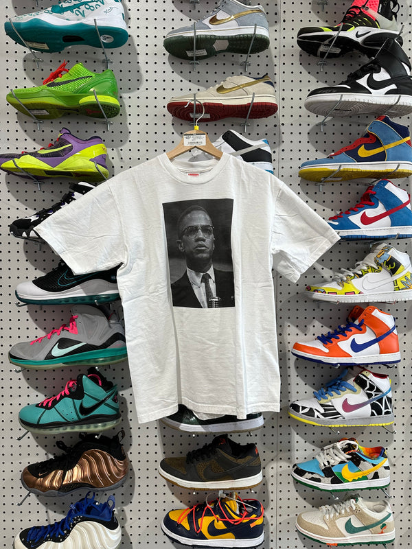USED Supreme Roy DeCarava Malcolm X Tee - White Size Medium