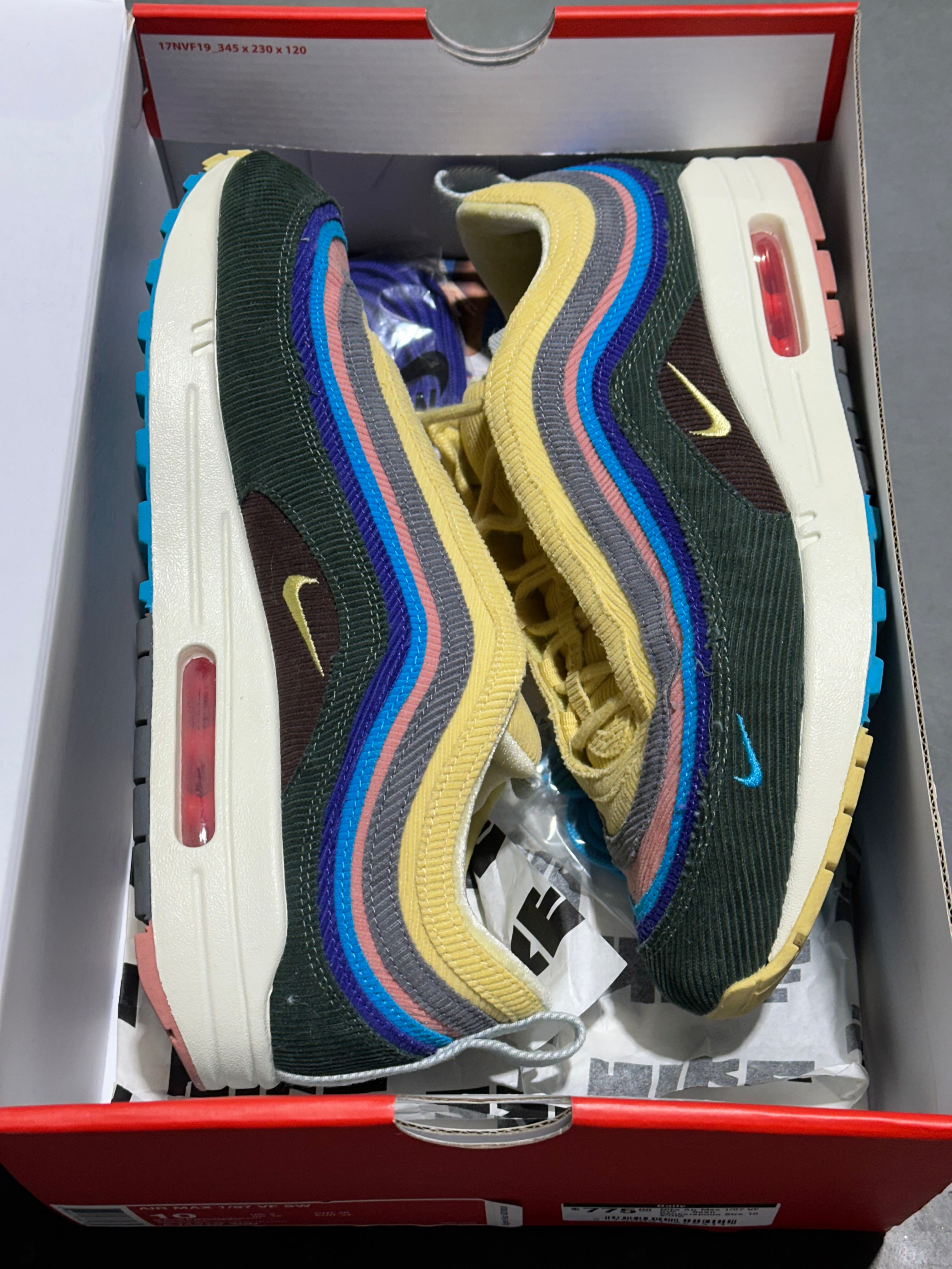 Nike Air Max 1/97 VF SW - Sean Wotherspoon Size 10
