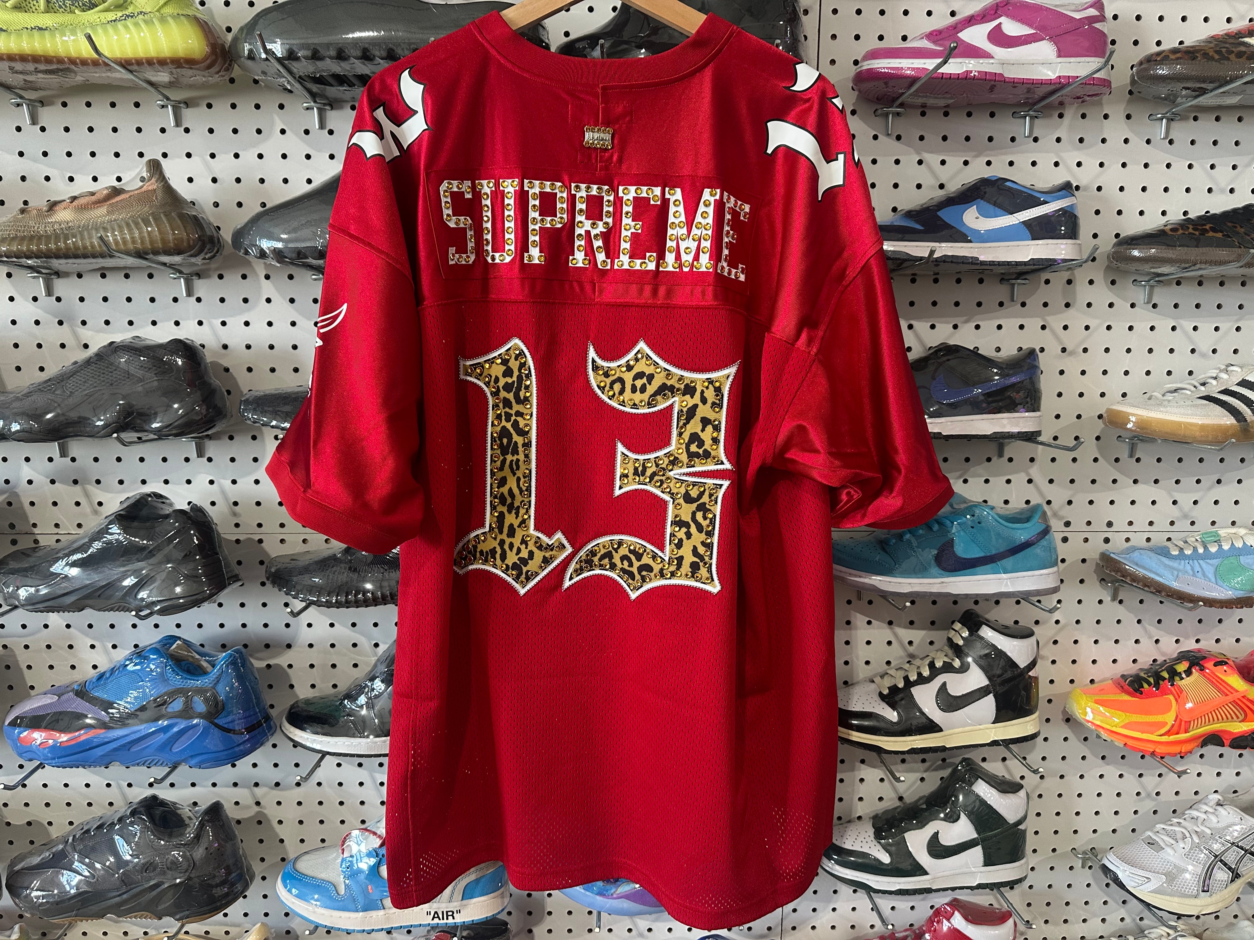 NEW Supreme b.b. Simon Football Jersey - Red Size XL