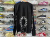 NEW Chrome Hearts Floral Longsleeve Tee - Black Size Large