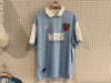 NEW Nike x Martine Rose Football Jersey - Psychic Blue Size Large