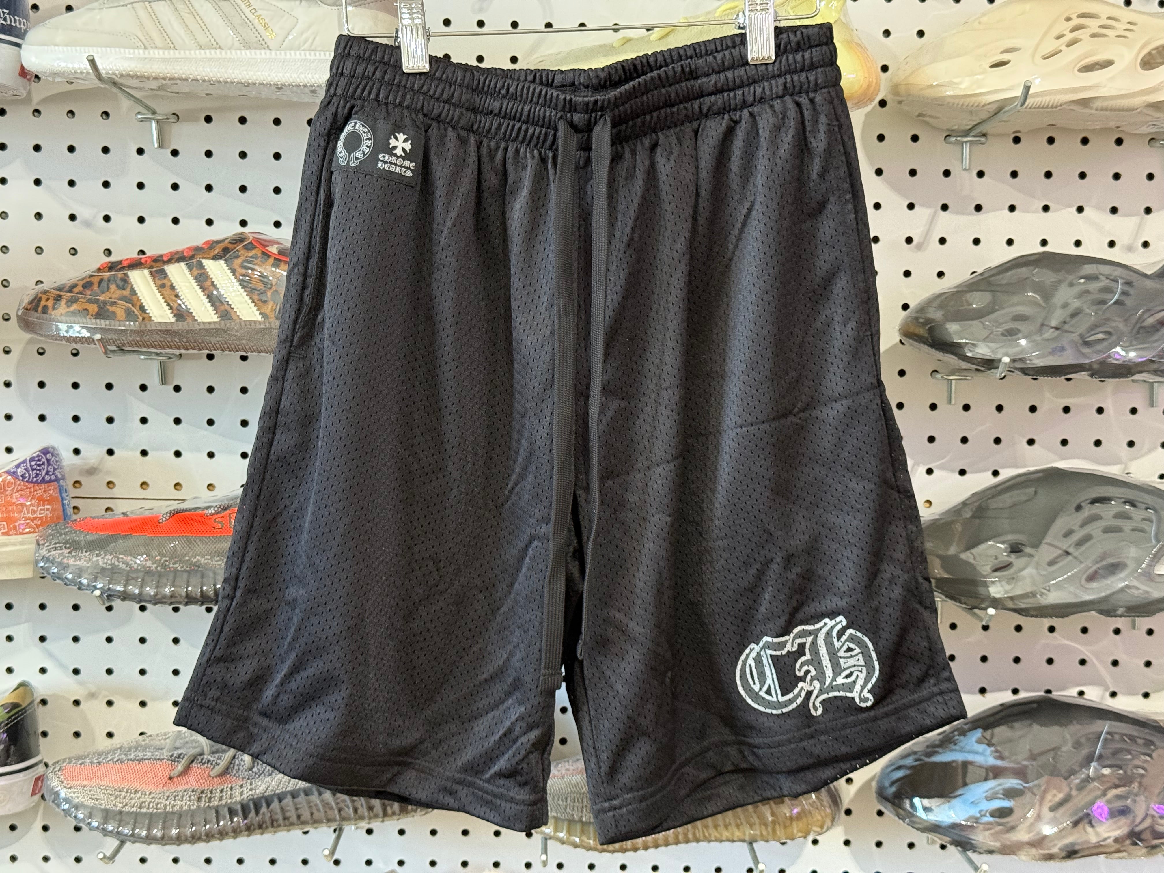 NEW Chrome Hearts Mesh Shorts - Black