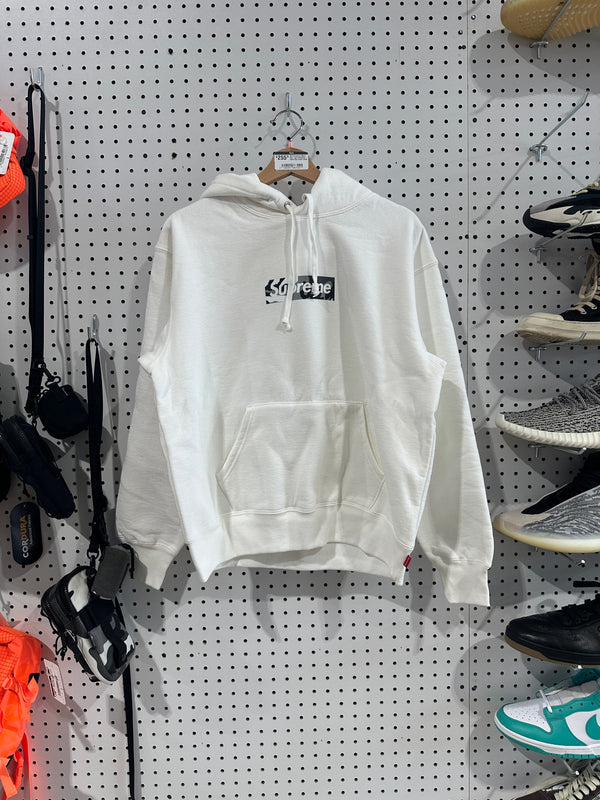 NEW Supreme Miami Box Logo Sweatshirt - White Size Small