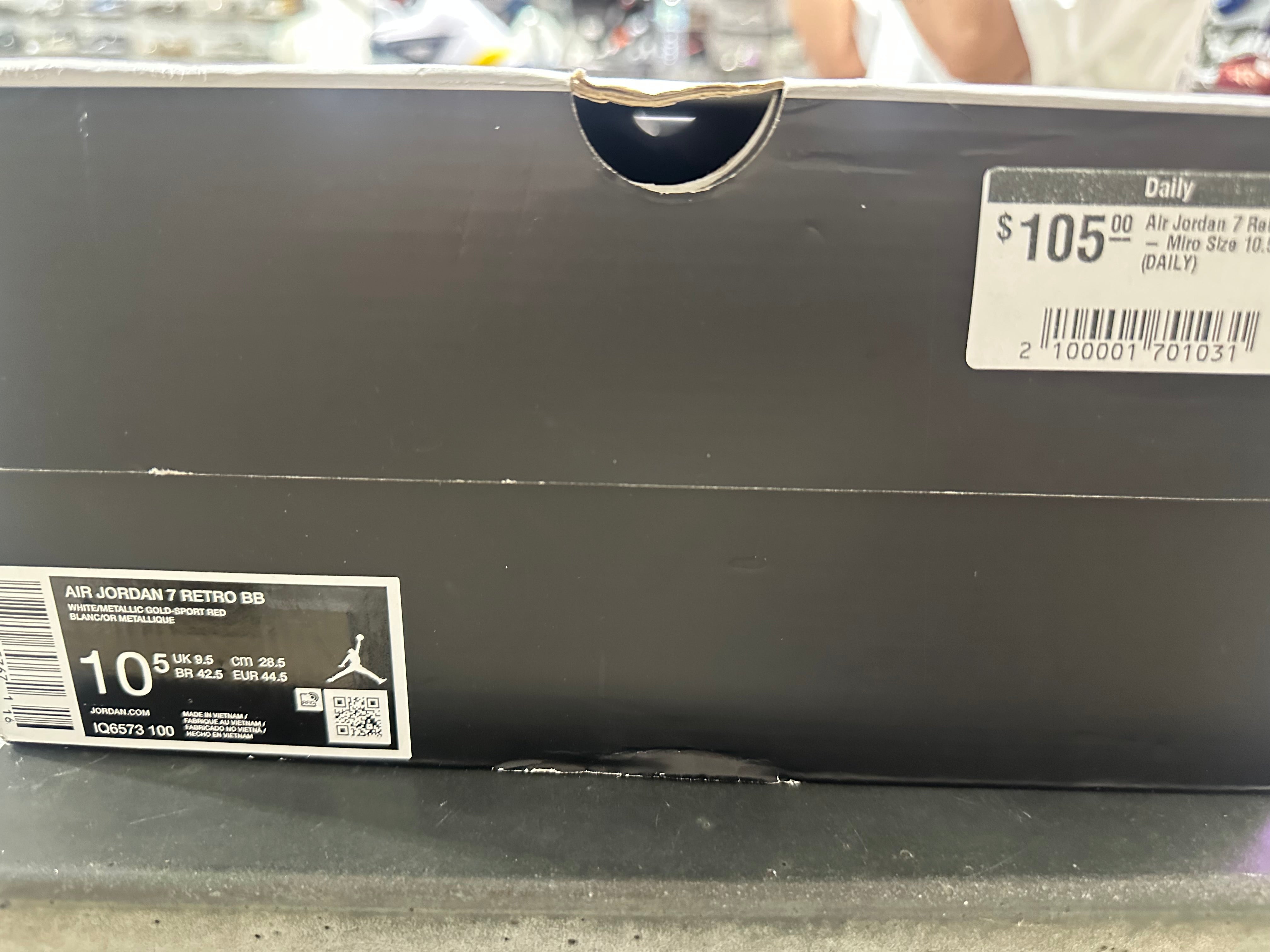 Air Jordan 7 Retro BB - Miro Size 10.5