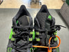 Nike Air Rubber Dunk / Off White - Black/Green Strike Size 10