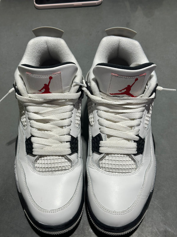 Air Jordan 4 Retro -  White Cement Size 9.5