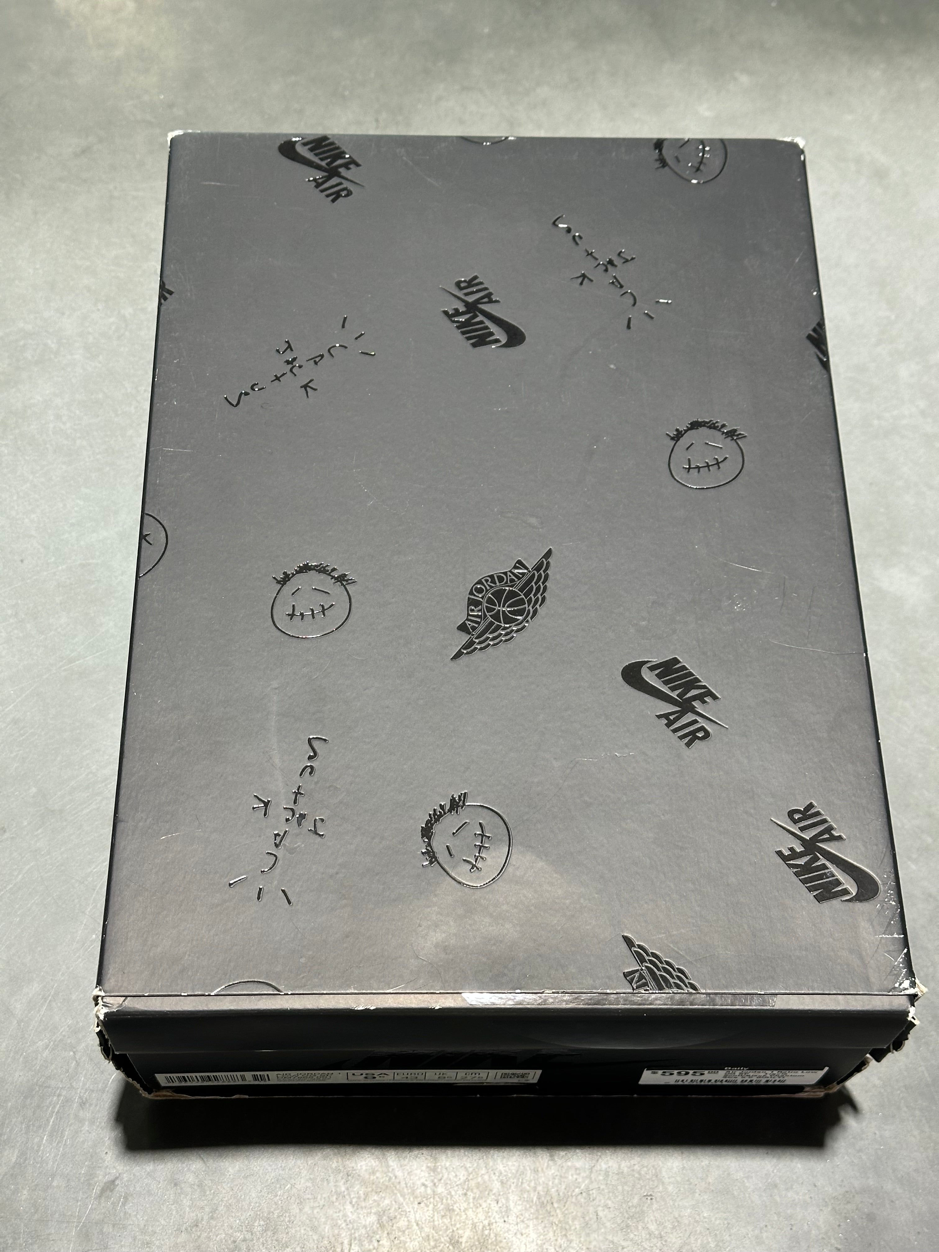 Air Jordan 1 Retro Low OG SP - Travis Scott/Black Phantom Size 9.5