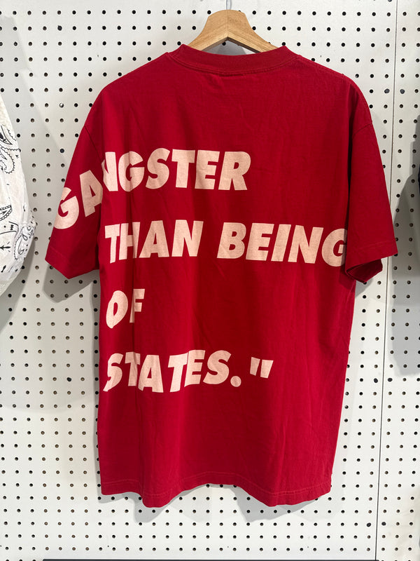 USED Supreme Goodfellas Gangster Tee - Red Size Large