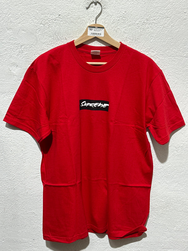 NEW Supreme Futura Box Logo Tee - Red Size Medium