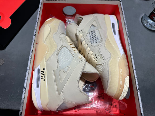 WMNS Air Jordan 4 Retro SP - Off White/Sail Size 12W 10.5M