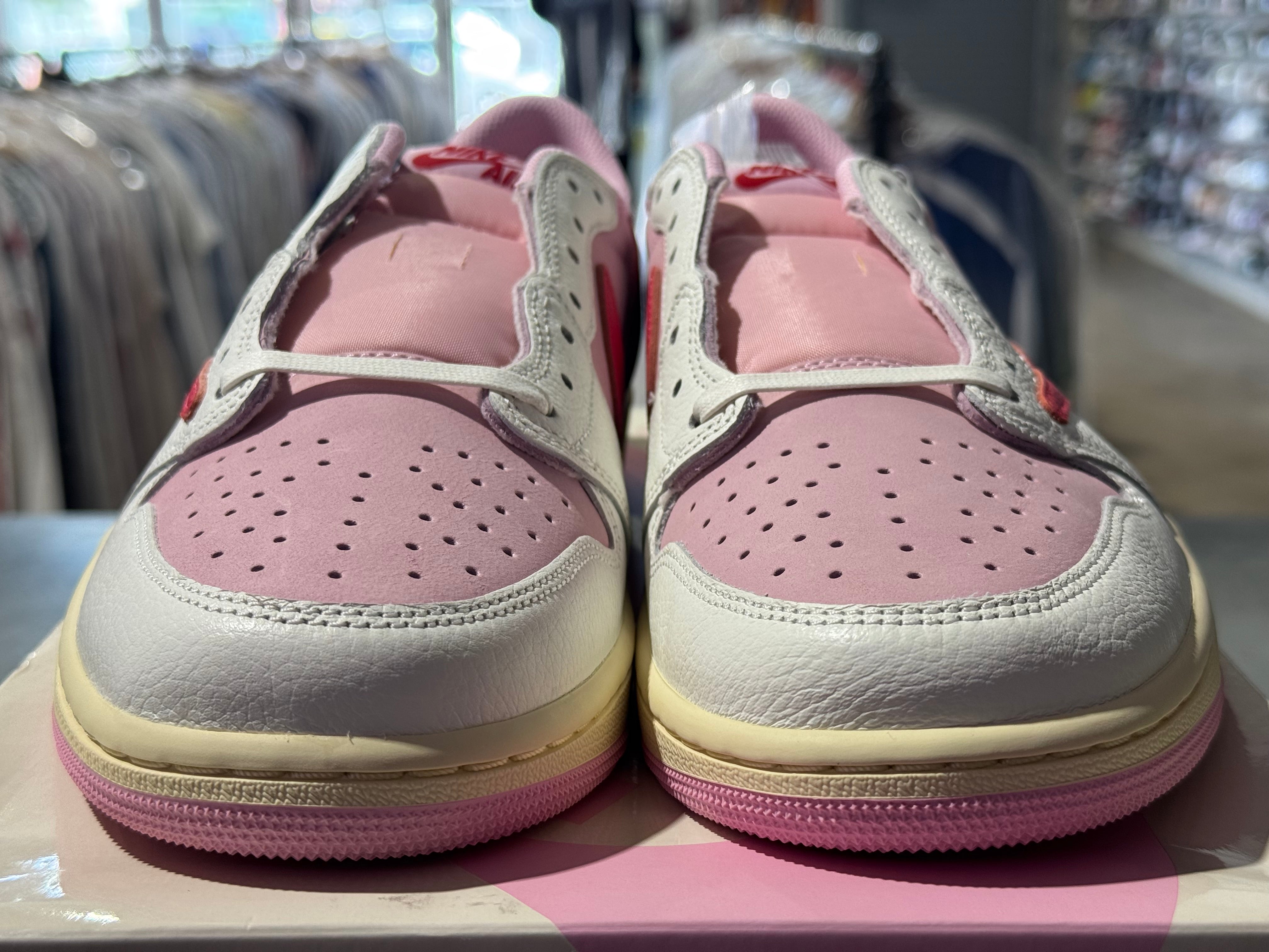 Air Jordan 1 Retro Low OG SP - Travis Scott/Tropical Pink Size 11.5