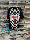 NEW Supreme Checkerboard Soccer Jersey - Black Size Large