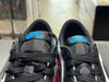 Air Jordan 1 Low - Black Dark Powder Blue Size 8.5