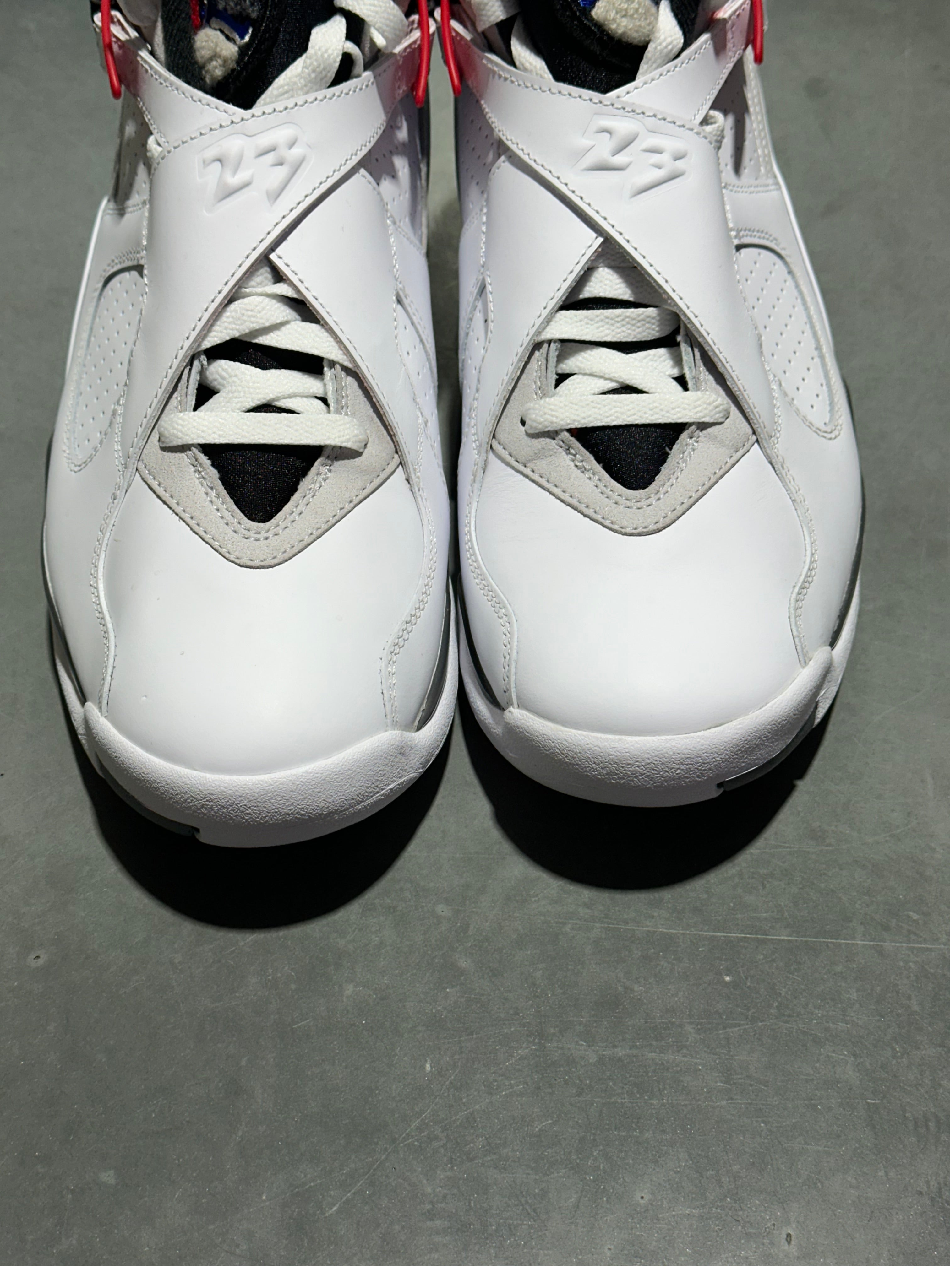 Air Jordan 8 Retro - White True Red 2025 Size 10.5
