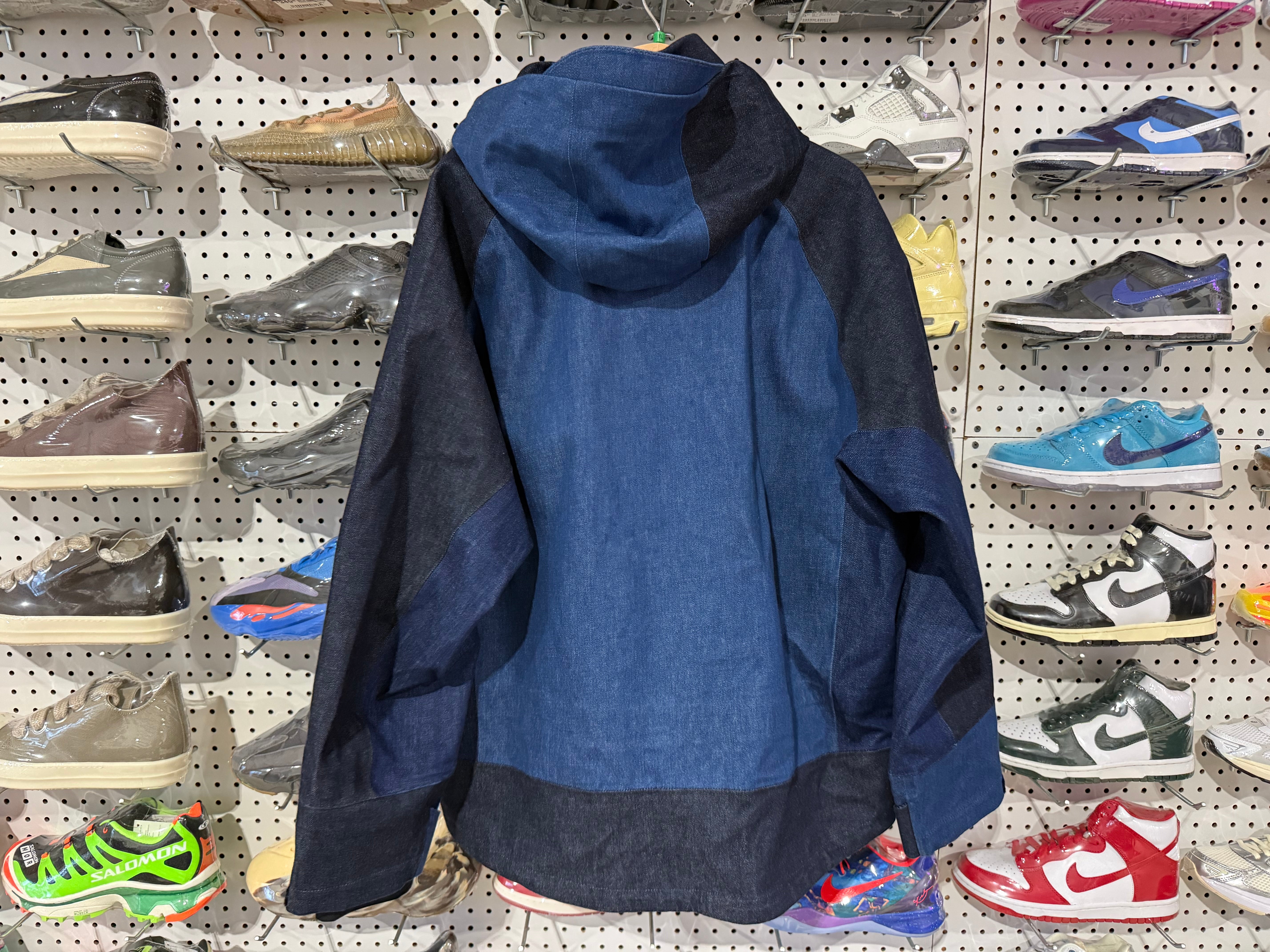 USED KITH Denim Rain Jacket - Blue Size XL