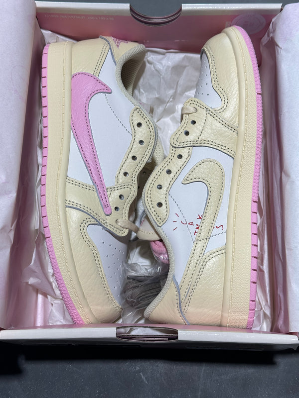 Air Jordan 1 Low OG SP PS - Travis Scott/Shy Pink Size 3Y