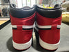 Air Jordan 1 Retro High OG - Satin Black Toe Size 10.5W/9M