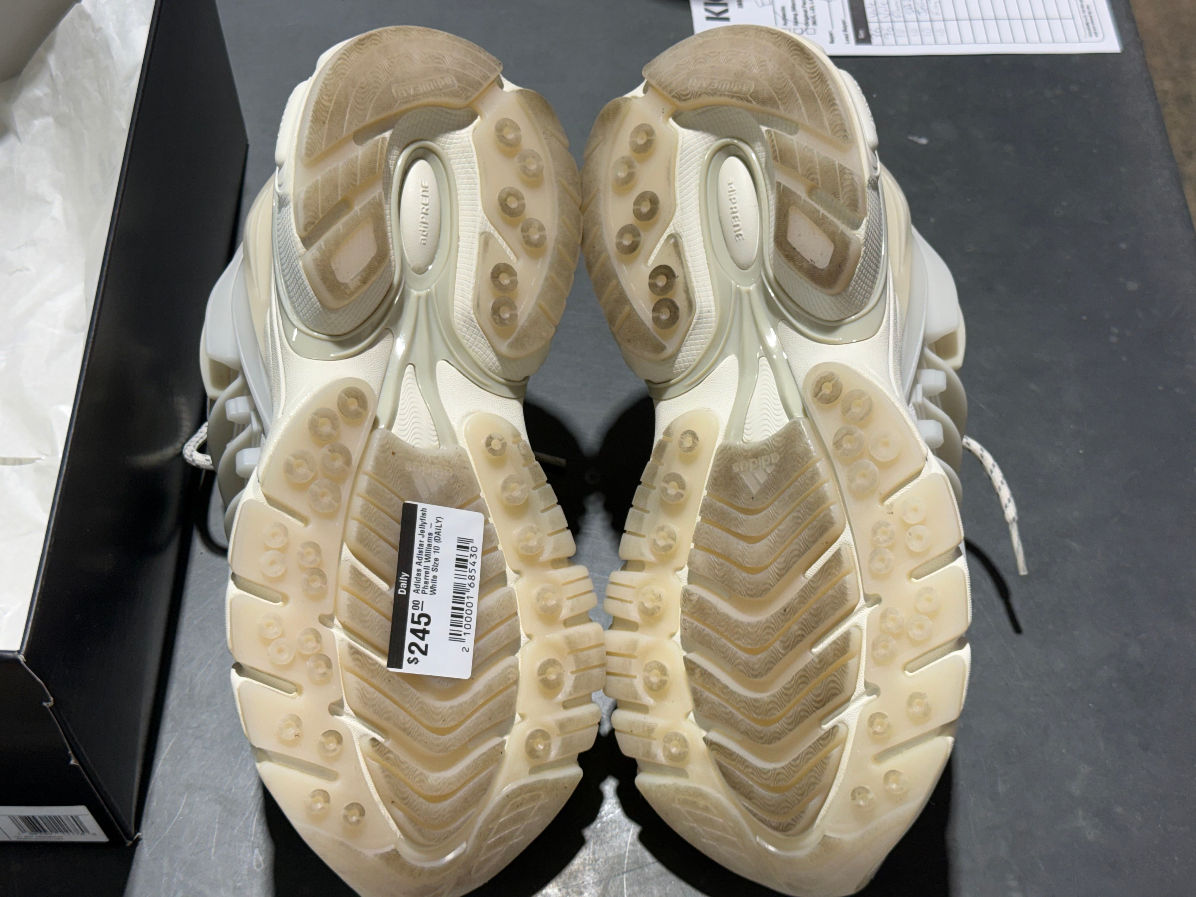 Adidas Adistar Jellyfish Pharrell Williams - White Size 10