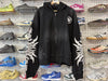 NEW Lost Shadows Zip Up Hoodie - Black Size Large