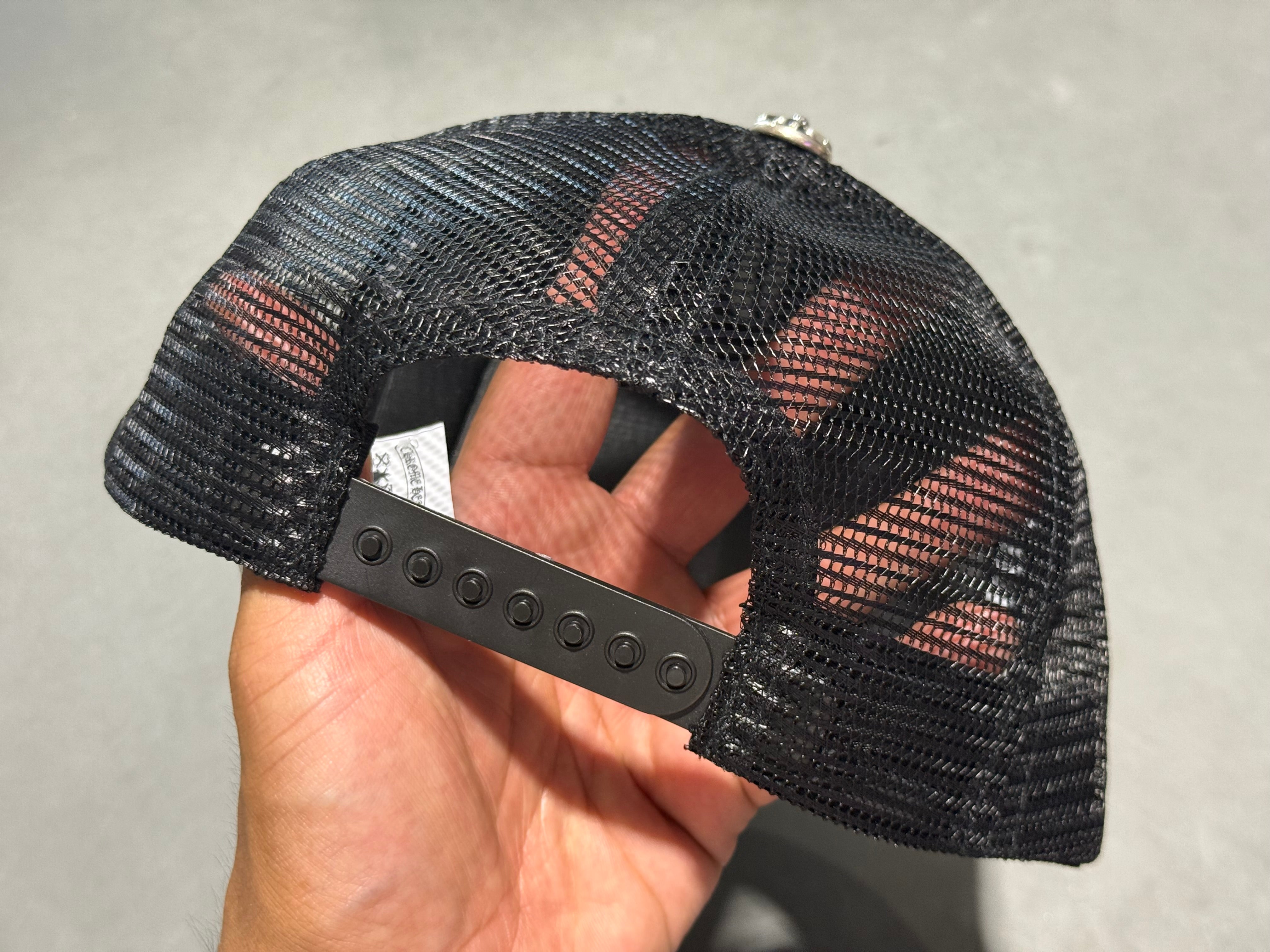 NEW Chrome Hearts FUCK Trucker - Black/Black