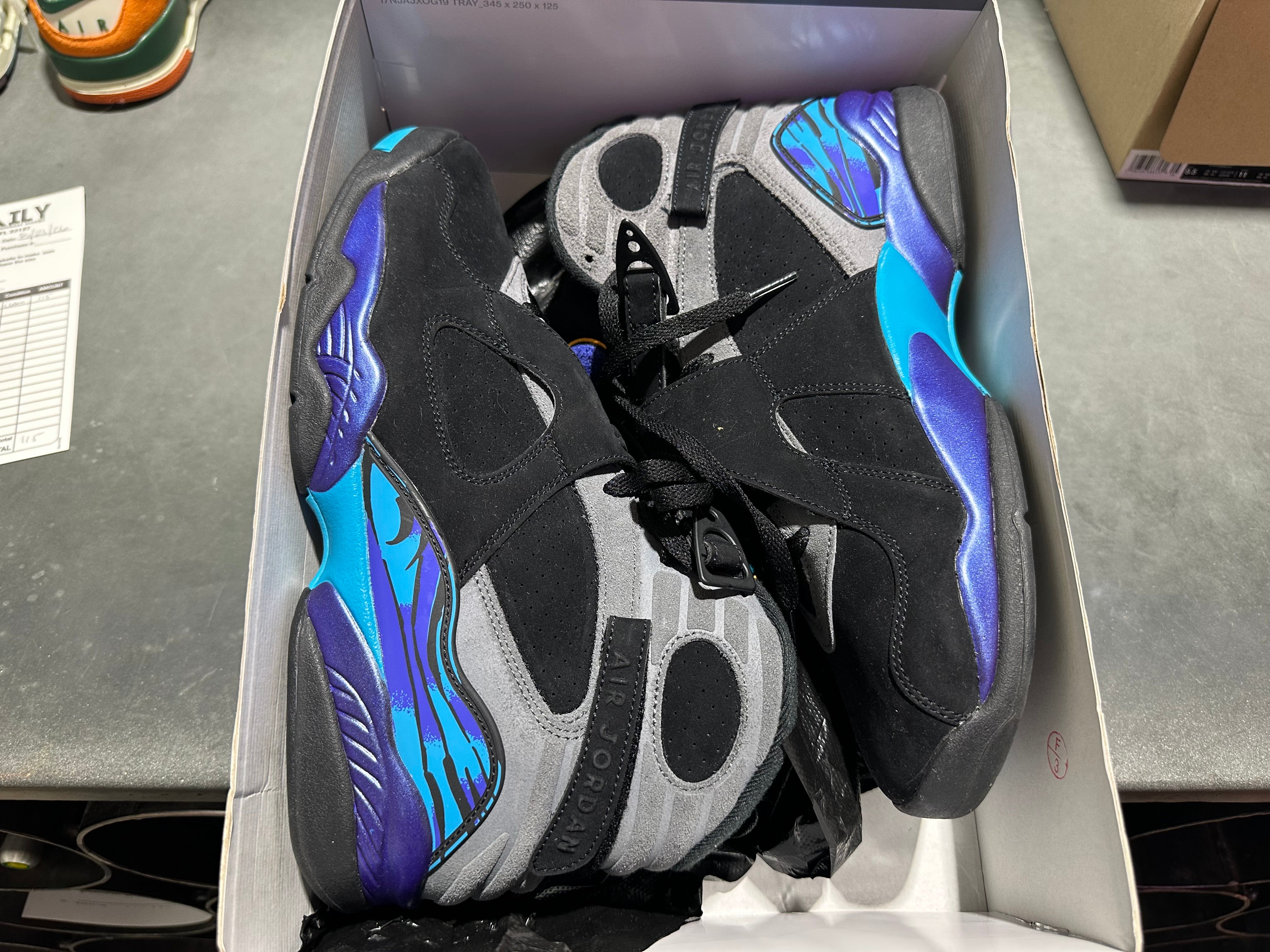 Air Jordan 8 Retro - Aqua Size 11