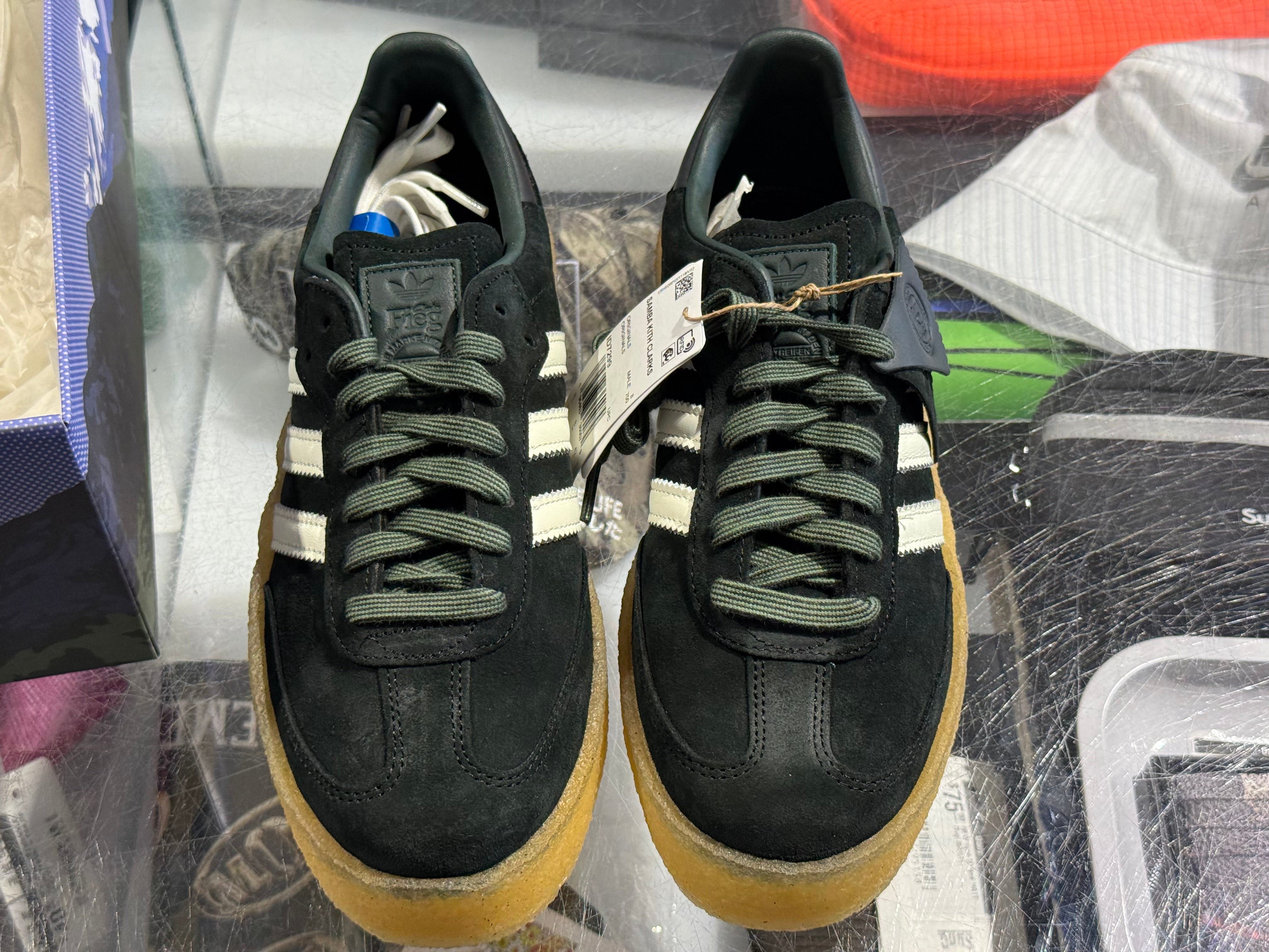 Adidas Samba Kith Clarks - Shadow Green Size 8.5