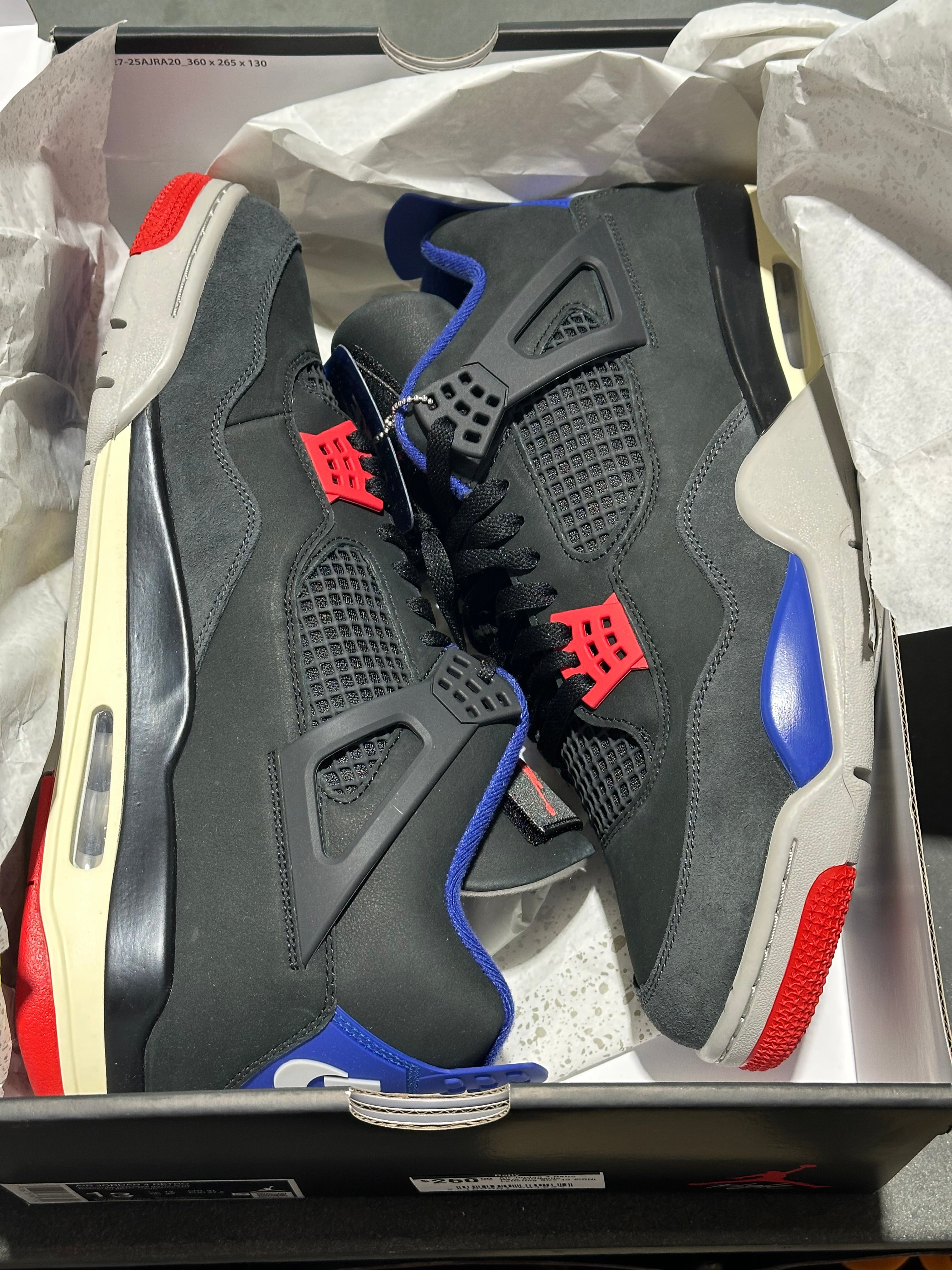 Air Jordan 4 Retro - Rare Air/White Lettering Size 13
