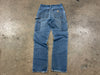 USED Distressed Carhartt Denim - Blue Size 30x34