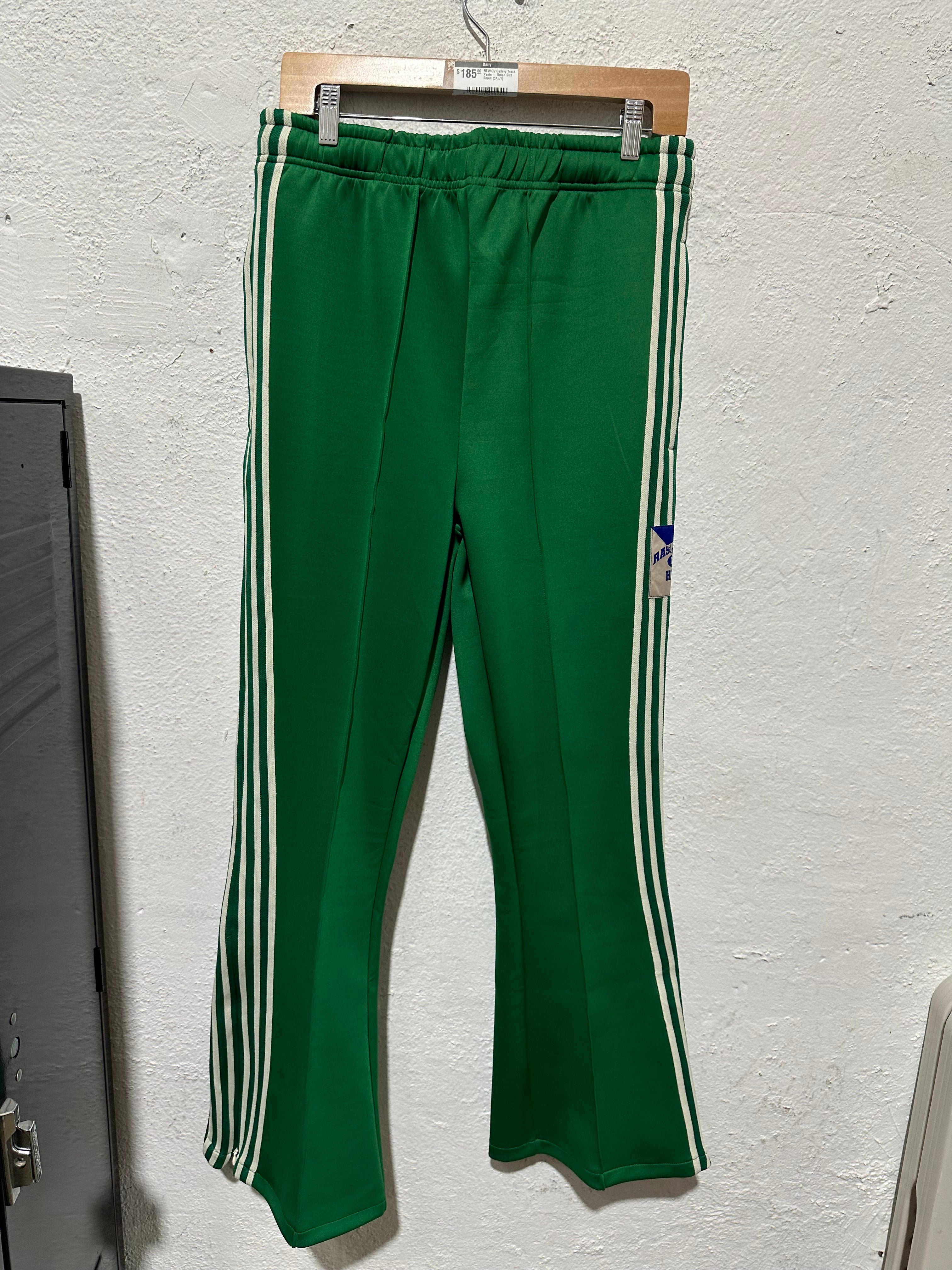 NEW GV Gallery Track Pants - Green Size Small