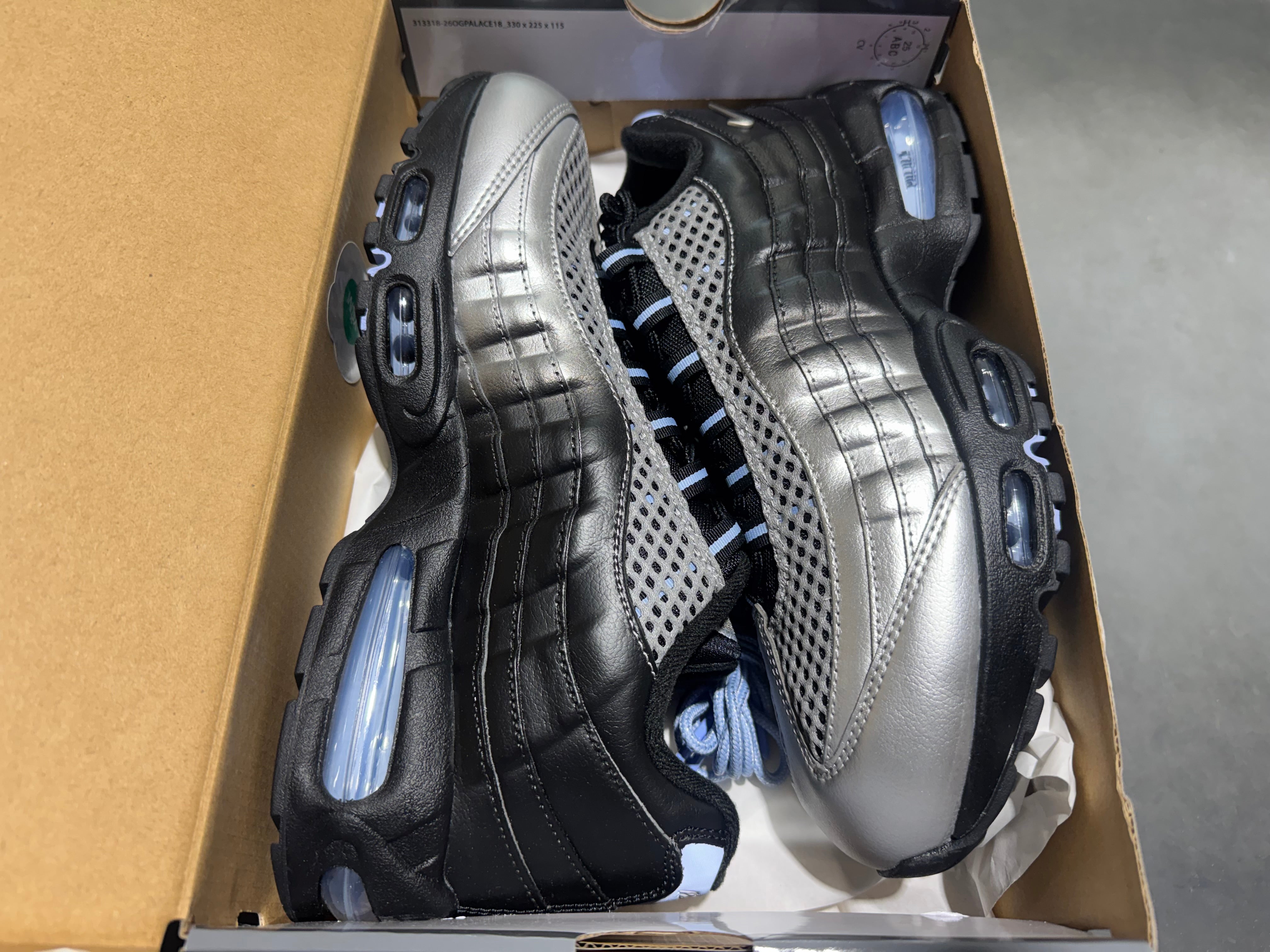 Nike Air Max 95 Big Bubble - Palace Size 13